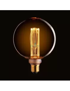 Globe lumineux en verre Wiva 12100638 g125 antique 2K 2